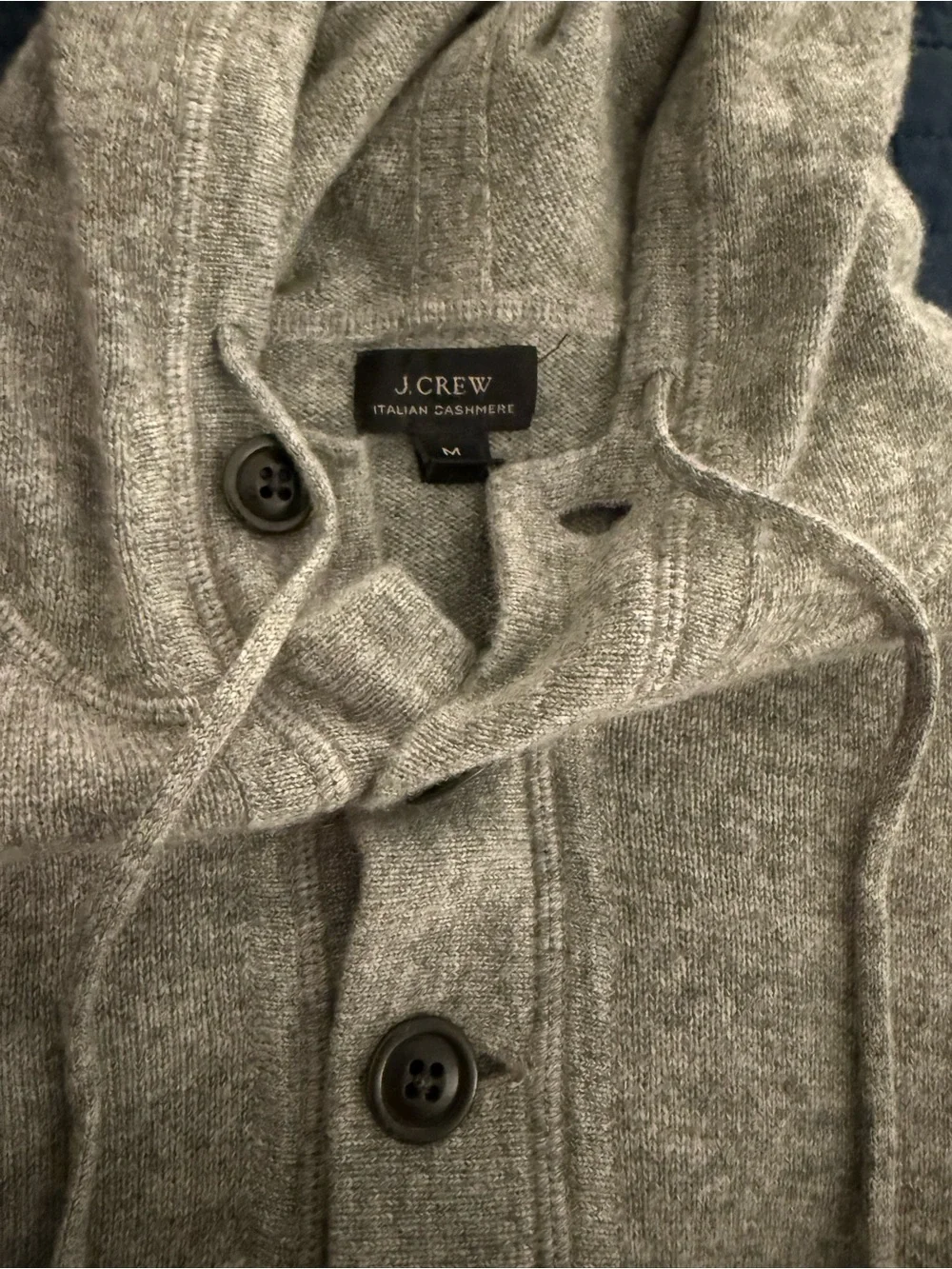 Cashmere J.Crew Hooded Sweater